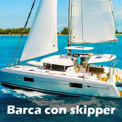 Boat with skipper