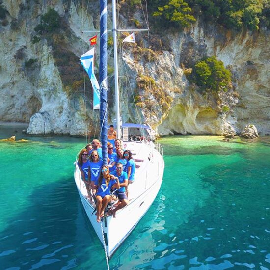Barge boat Kefalonia