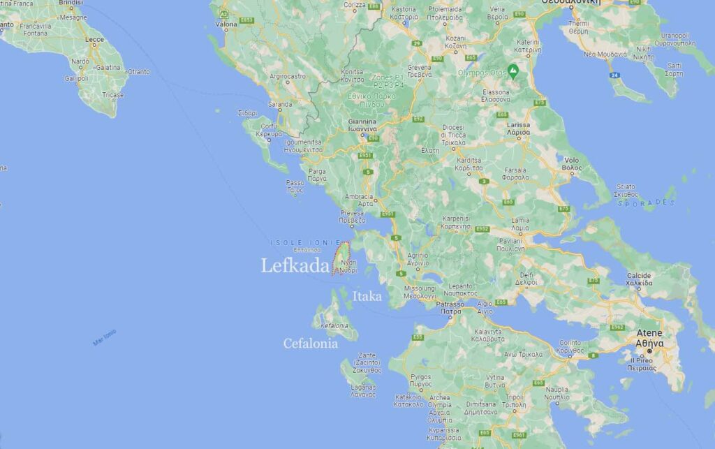 Ionian islands Isole ioniche